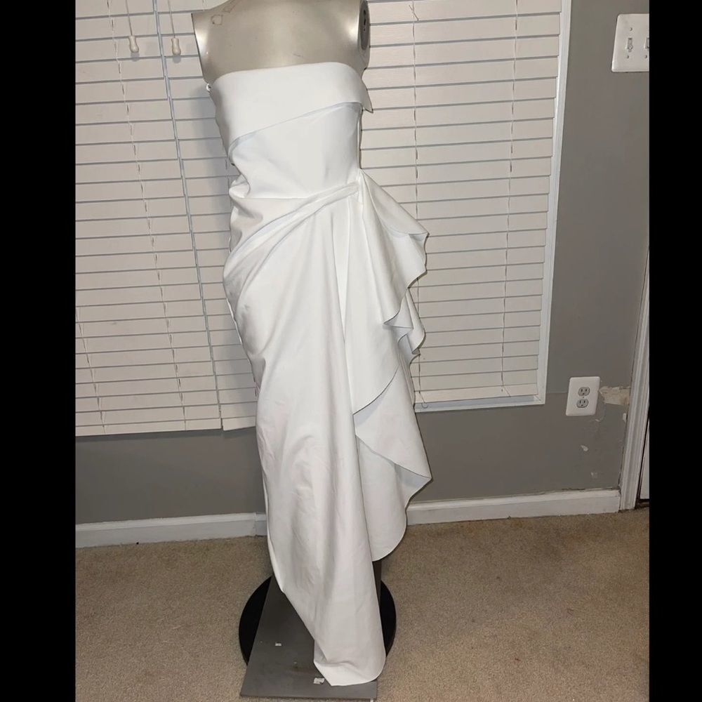 NWT Chiara Boni La Petite Robe Nyaveth Long Column Dress Size 6 $995 - Picture 7 of 8